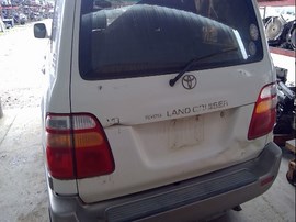 1999 TOYOTA LAND CRUISER, WHITE, 4.7L, AT, 4WD.   Z25225